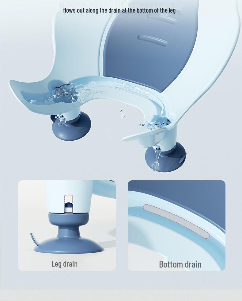 Newborn Baby Girl Bath Basin - Infant Wash Artifact