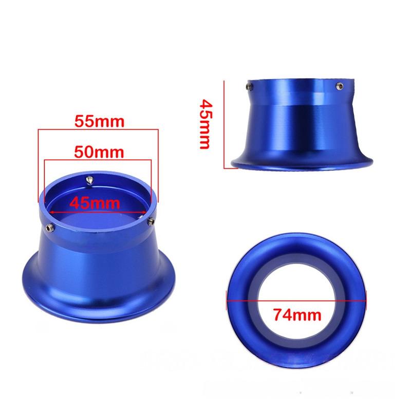 Air Filter Wind Cup 50mm Diameter with Carburetor Filter Screen for OKO 2430 and For Keihin Motorcycle 24 26 28 30mm