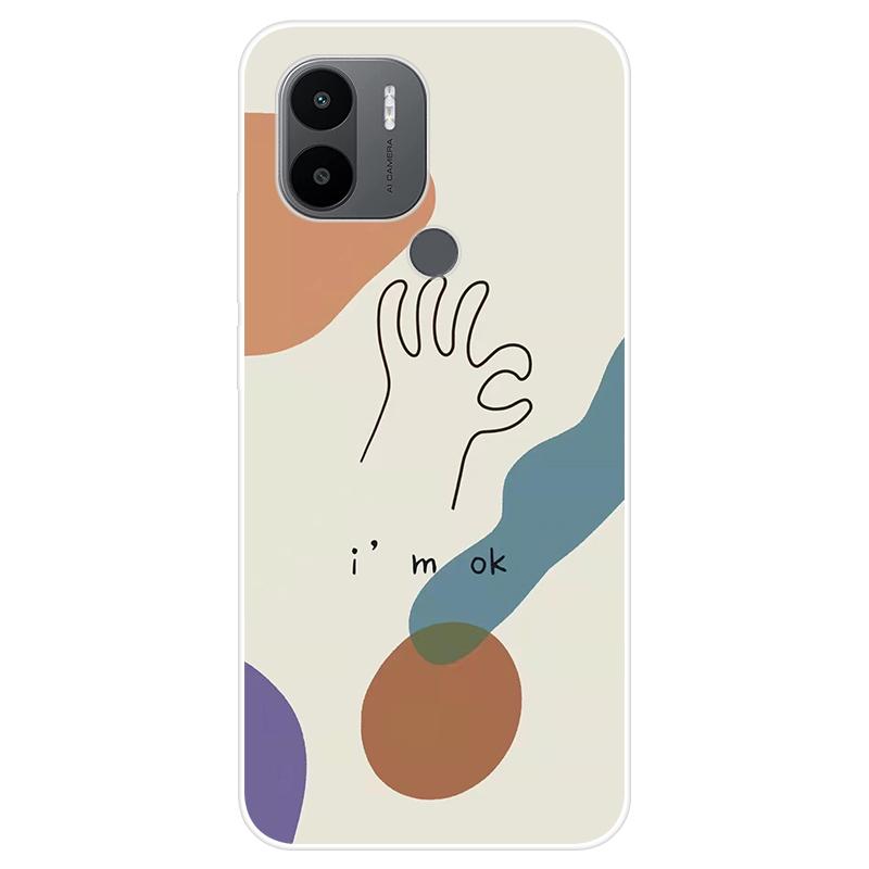 Pro Xiaomi Redmi A1+ A 1+ A1 + pouzdro Měkký silikonový zadní kryt kreslené pouzdro na telefon diverzifikace