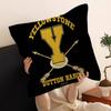 Y-Yellowstone D-Dutton R-Ranch Maple Design Cushion Cover Happy Autumn Harvest decor Holiday Decorati Pillow Cover