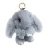[Sqzrpomddy] Keychain Keychain Cute Rabbit Fluffy Keyring Bag Hanging Decoration Rabbit Keychain Backpack
