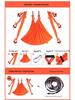 Aerial Yoga Hammock with 6 Handles - Non-Elastic Nylon for Studio Inversion Fitness