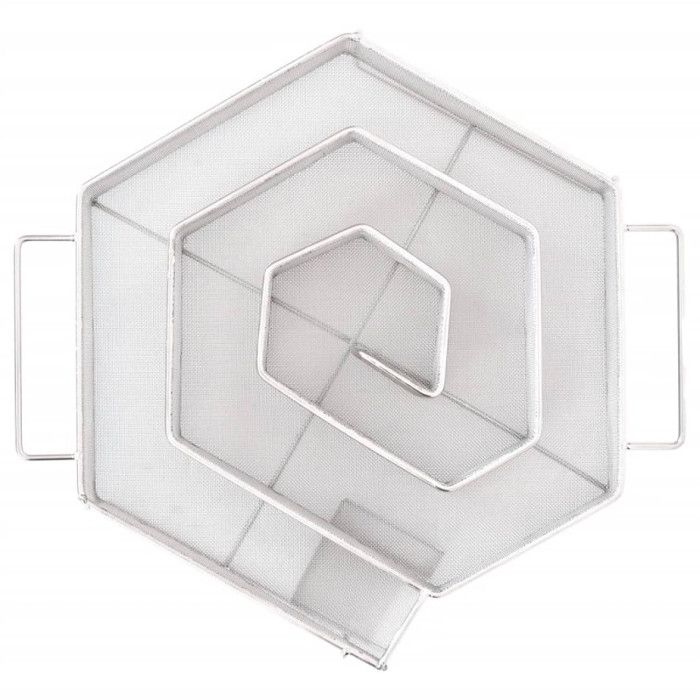 Fumoir à Froid - vidaXL - Générateur de Fumée Froide - Acier Inoxydable 304 - 22,5x22x4,5 cm - 200 g