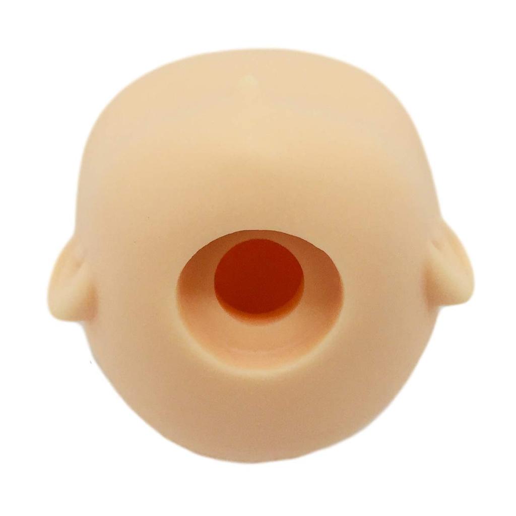 Obitsu Doll Head for 11cm 1 Piece Doll, 11-01 Natural,