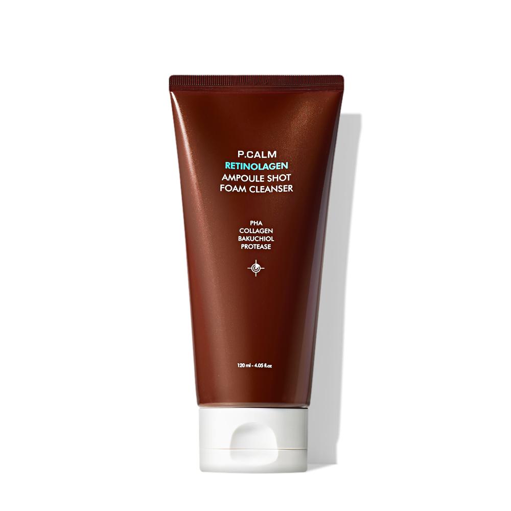 P.Calm Retinolagen Ampoule Shot Foam Cleanser 120ml Pore Care