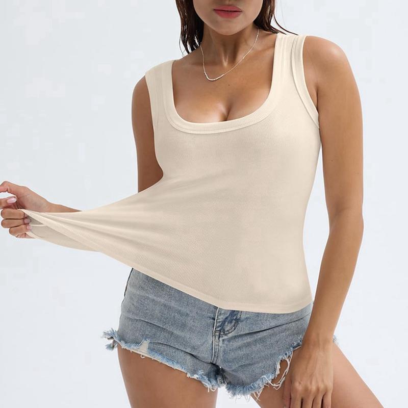 

Women s Square Neck Camisole Sleeveless Tanks Top XXL
