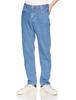 Edwin Jeans E407 Tapered Denim Made In Light Size 35 Pants, Japan, Men's, Blue,
