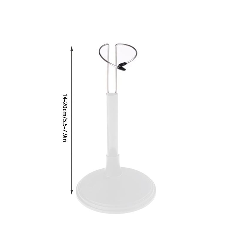 1Set Plastic Multi-sized Display Holder White/Black Adjustable Professional Dummy Puppet Wrist Doll Stands Bracket Support