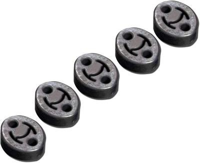 MONSTER SPORT 249550-0000M Muffler Reinforced Rubber Set, Hardness 70°, Set of 5, For Cappuccino [EA11R/21R]/86