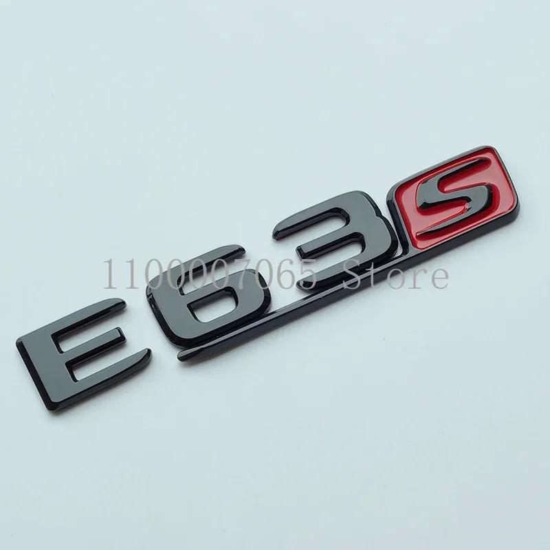 AATB1 2017 Glossy Black Letters E43 E53 E63 E63S V8 Biturbo 4matic ABS Emblem for Mercedes Benz AMG Car Fender Trunk W212 W213 Sticker