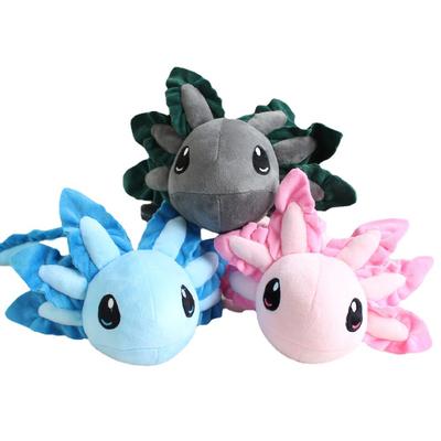 Nová roztomilá kreslená plyšová axolotl salamandra čtyřnohá ryba panenka plyšová hračka