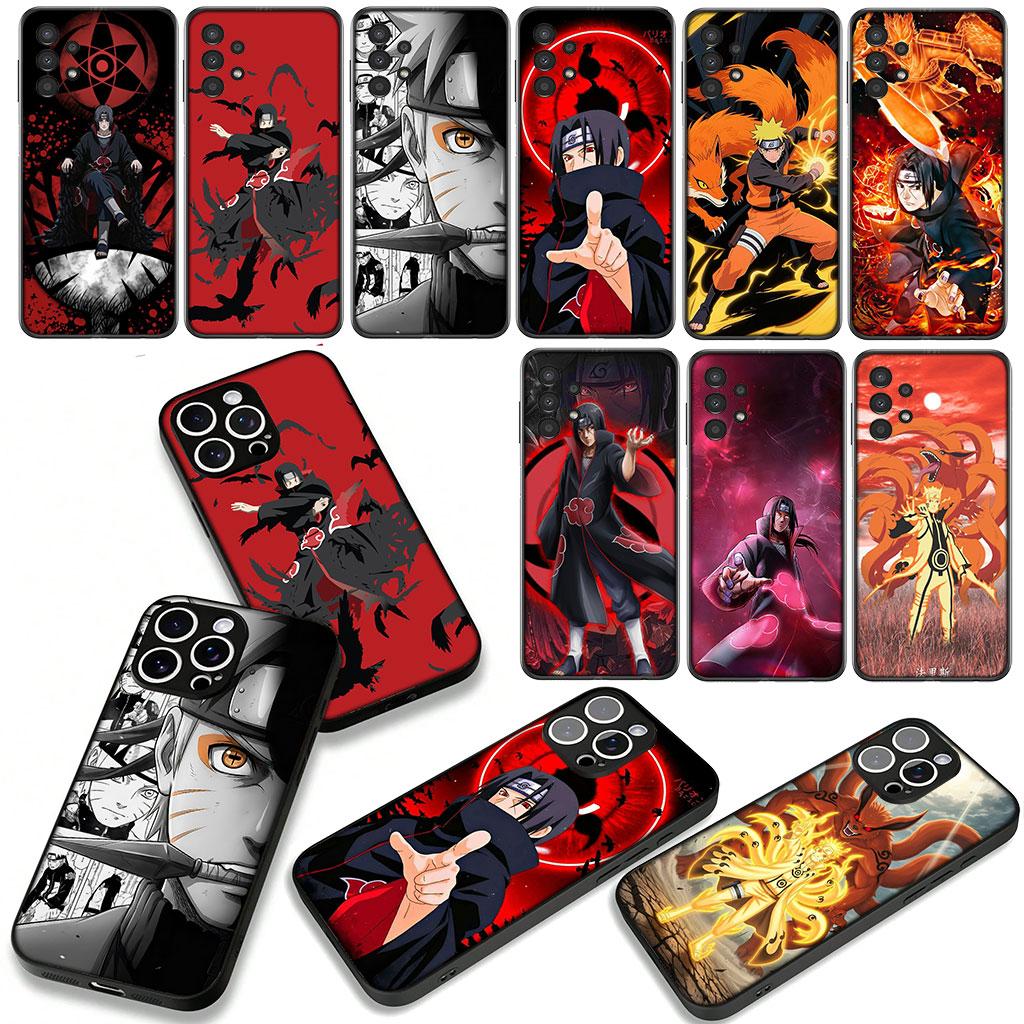 Naruto Akatsuki Uchiha Itachi Phone Cover Case for Xiaomi Redmi Note 14 12 13 ProPlus A4 A3 Pro Plus 12C 13C 14C 5G Casing