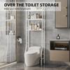 Over The Toilet Storage Rack   Large Capacity Shelf With 3 Tier Construction Space Savers For Bathroom Towel Toiletries Storage Storage Space