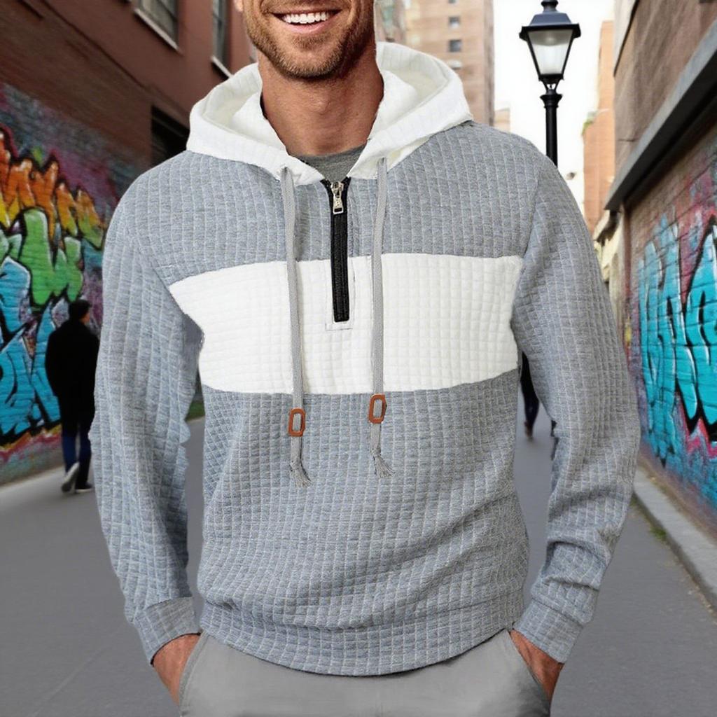 Men's  Leisure  Fashion  Hooded  Hood  Long  Sleeves  Hoodie
