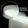 Stobag clear resealable small zipper bag assorted sizes with free colorful waterproof labels gift packaging bags for sweets