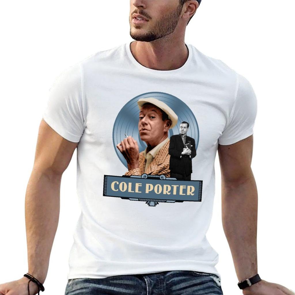 Cole Porter The Good Old Days Tshirt Casual Loose Short Sleeve Tee For Unisex