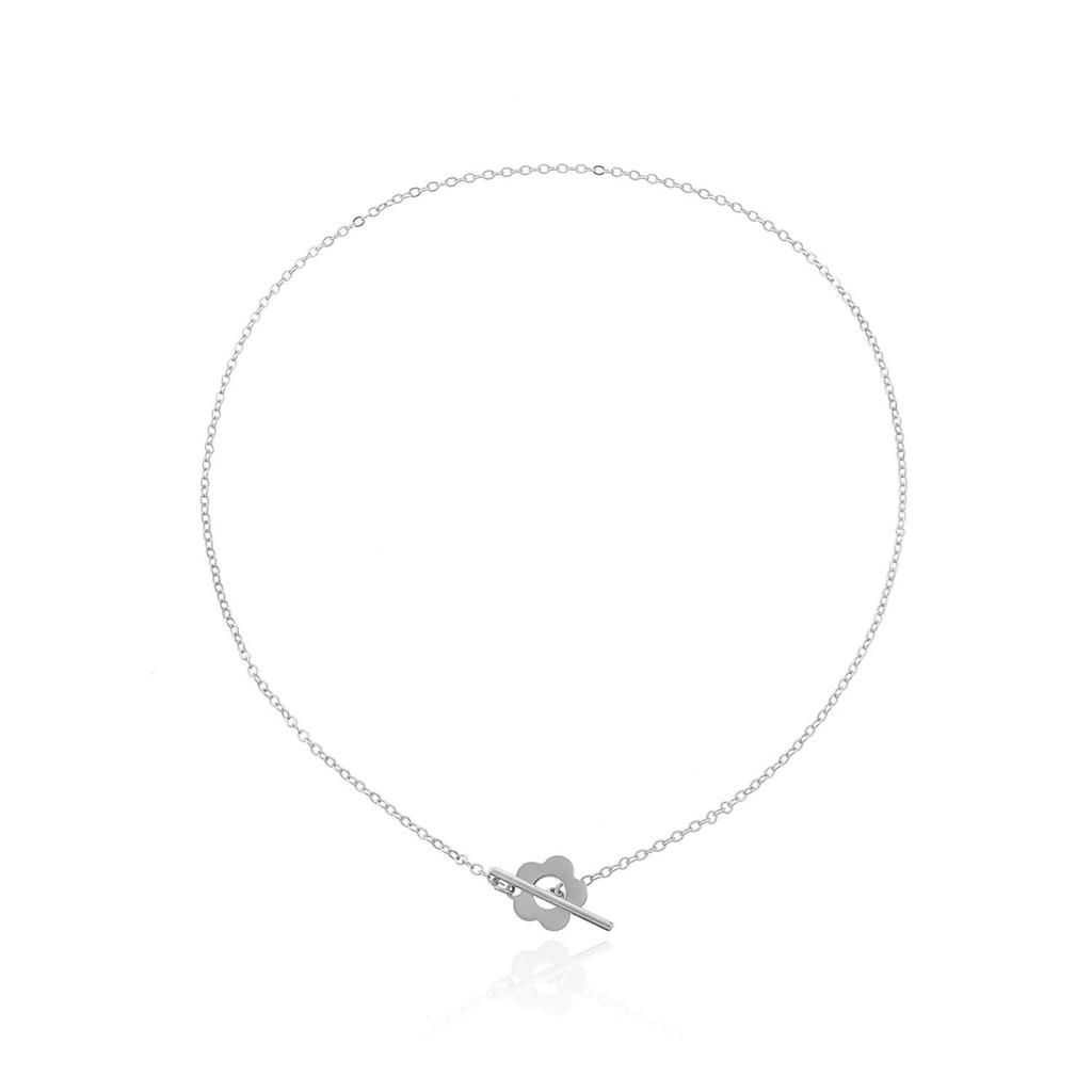 Europe, America, Simple Double-layer Stacked Back Chain Love Necklace Female, Harajuku Hip-hop Peach Heart Necklace