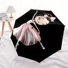 Ballerina, Dance themed Eight rib Automatic Folding Umbrella Is Suitable for Both Men and Women, Making It A Perfect Christmas and Valentine