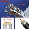 KAIBOER XLR Cannon Cable 0.5M Professional Single Crystal Copper OCC 20AWG Male/Female Noiseless Hi-Fi 3-Layer Shield for Recording Studio Blue
