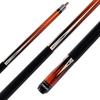 Black Scorpion CUESOUL 2x2 Hard Pool Cue Combo Set - Two Cue Sticks Packed in a Hard Pool Cue Case
