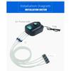 Ultra Silent Aquarium Air Pump Low Noise Air Compressor Aerator 220v Fish Tank Oxygen Air Pump Silent Operation 3.5/4/12W