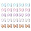 Color Crystal Nail Jewelry Bowknots Nail Rhinestones Bowknot Nail Drills Bow Nail Art Decoration