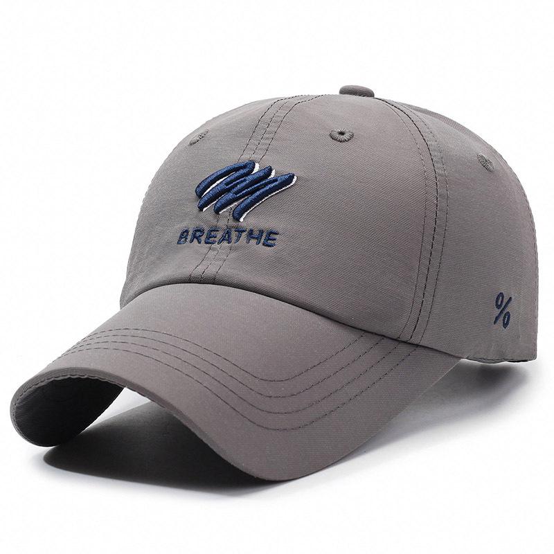 Spring Summer Men's Quick-Drying Baseball Cap Sun Protection Baseball Cap Outdoor Sun Hat