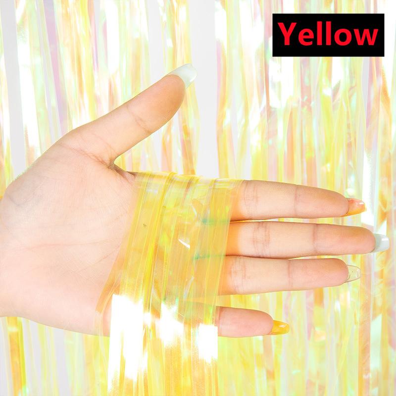 4/2/1Pack Gorgeous Backdrop Curtains Tinsel Fringe Foil Curtain Baby Shower Wedding Birthday Party Decoration Photo Booth Props