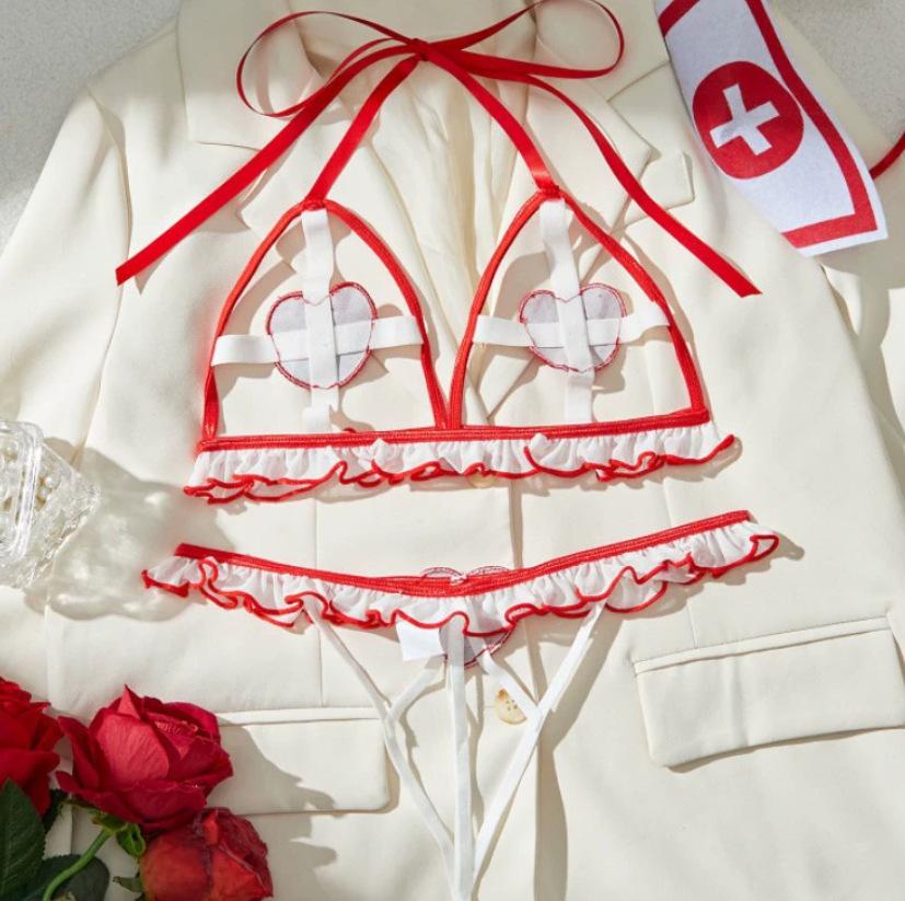 Sexy Sex Nurse Uniform Sexy Seduction Suit Cosplay Lingerie