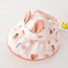 Girls Summer Wide Brim Visor Sun Hat Reversible Foldable Princess Beach UV Protection Cap for Kids Outdoor Shade