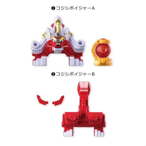 Minipla Kyutama Combination Series 07: Kojishi Voyager, Moraimars Robo, and Mini Kyutama Set (2 types)