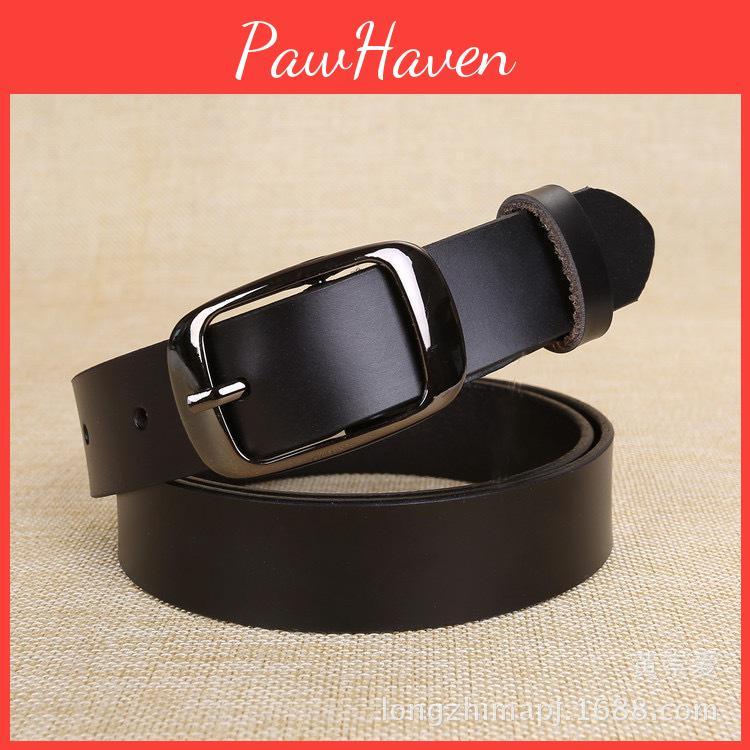 Cowhide Genuine Womens Size Plus Leather Belt Casual And Versatile