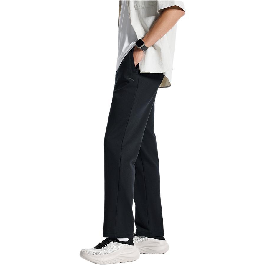Anta Sports Life Collection Knitted Sweatpants Men's Basic Black 952517306S-1