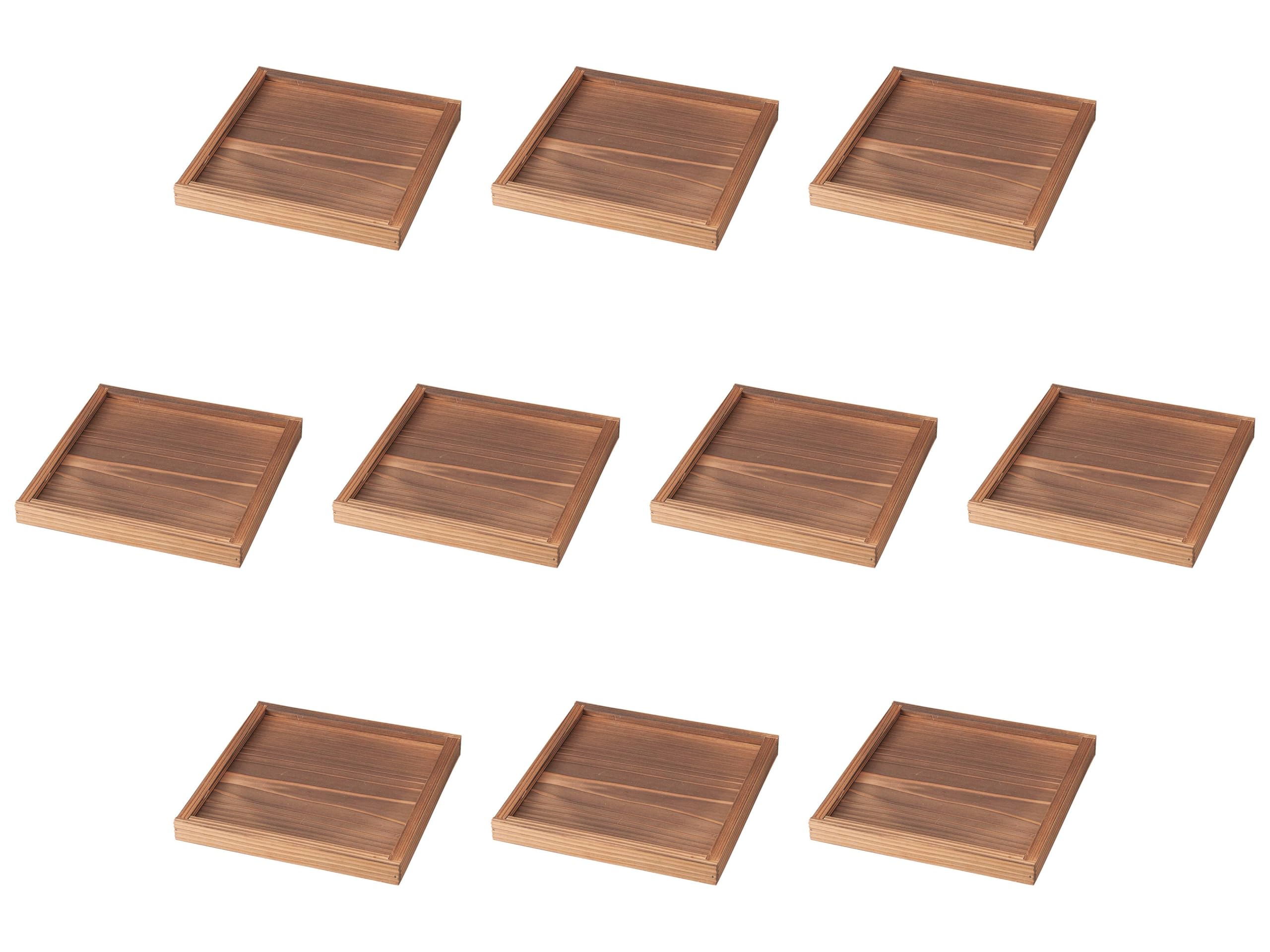 

Набор из 10 19-сантиметровых досок из обожженного кедра с рамой для камадо, из алюминия, производства Setomonohonpo [19x19x2см] Чайник, Кедр, Китай,