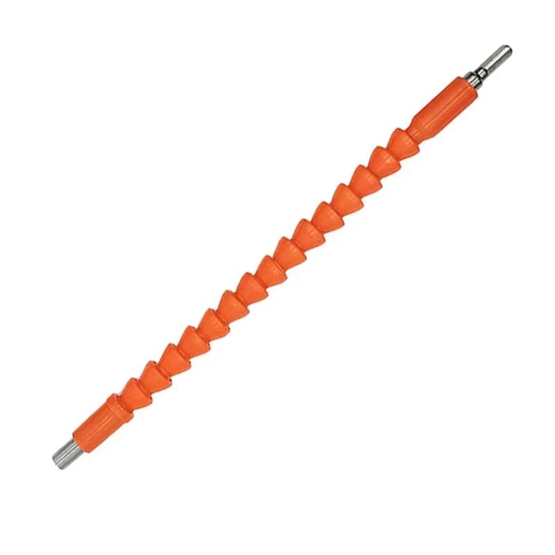 

Universal Drill Soft Linked Axis Extension Rod Flexible Bendable Strong Drill Accessory for Enhanced Reach And Control помаранчевий