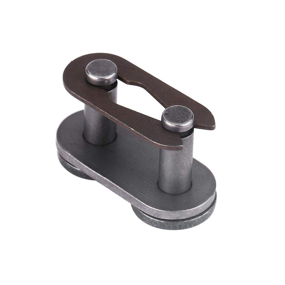 Master Link Chain, 5 Set 415 Carbon Steel Master Link Polished for Motorized Bike Parts for 2 Stroke Motorcycle and Motorized Bike Easy Installation