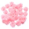 30pcs 3.5cm Snow Gauze Fabric Flower Colorful Carnation Artificial Flowers For DIY Wedding Party Clothing Headwear Decoration