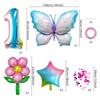 Butterfly Digital Balloon Set - Birthday Party Foil Decorations