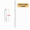 Triangle Chandelier Lamp Prism Clear Acrylic Door Curtain Divider Party Ornament  Hotel Lobby Decor