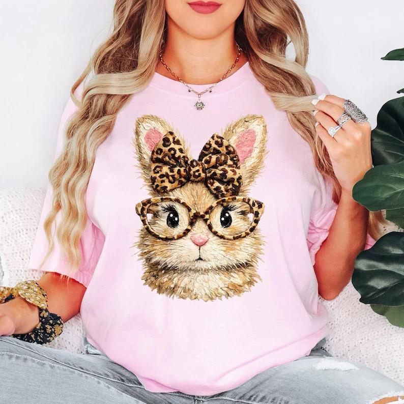 Pastel easter tee easter egg bunny bunny graphic tee spring easter shirt Unisex T-Shirt XXXXL