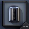 Titanium Gray For Great Wall Gwm Wey Tank 300 400 500 700 Tank300 Smart Remote Car Key Case Cover Keychain Holder Accessories