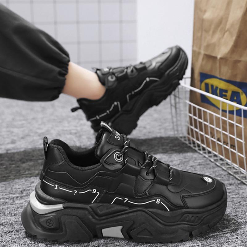 Fashion Men's Sneakers Fashion Outdoor Casual Shoes Designer Platform Heightening Sports Shoes for Men Vulcanized Shoes Tenis Masculino