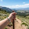 Adjustable Rope Bracelet With Turquoise Beads And Horse Pendant Handchain Jewelry For Casual Or Festival Wear