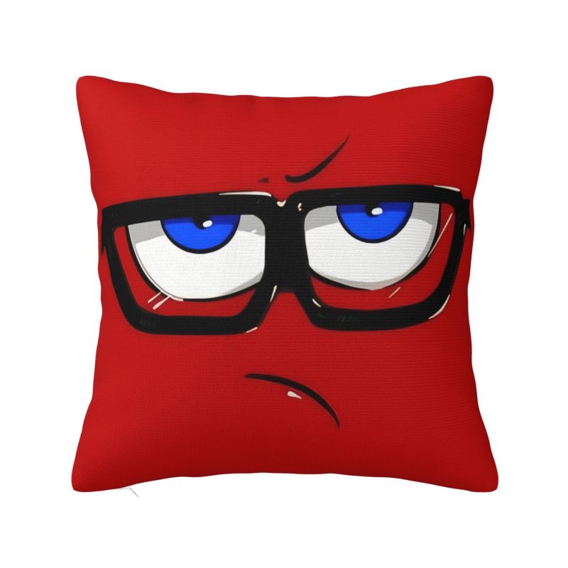 Custom Funny Expression Modern Throw Pillow Cover Home Decor Car Cushion