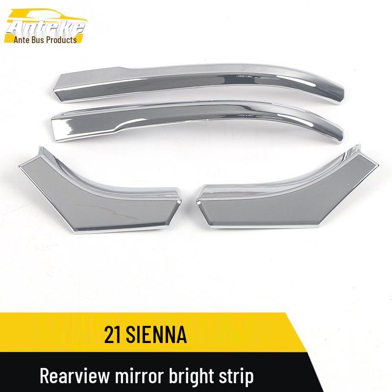 Kompatible Verkleidung für 2021 Sienna Rückspiegel: Reflektor Dekorationsaufkleber Zubehör