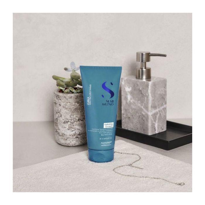 Alfaparf Milano 200ml Semi Di Lino Curls Co-lavage Hydratant, Shampooing