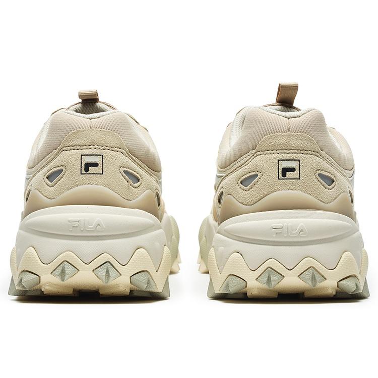 Fila Oakmont 2 Textile, Synthetic Leather, TPU Vintage Low Top Casual Shoes Men's Sandy/Pelican Color Unisex F12M242113FSP