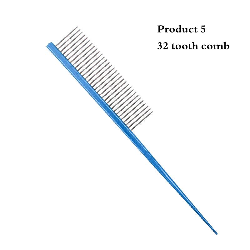 Pet Grooming Comb Groomer For Dog Metal Styling Groomer Pets Combs Hairbrush Cat Dog Grooming Combs Dog Hair Care Comb 18cm 18cm