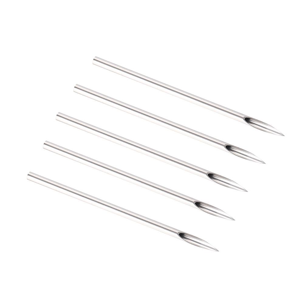 Piercingnadeln Tattoo Piercing Sterilisiert Einweg Hohlnadel für Nase Ohr 18G