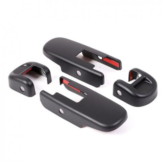 Cubierta de Tapa de Protección de Bisagra Lateral del Capó Negra Mate Para HUMMER H2 SUV SUT 2003-09